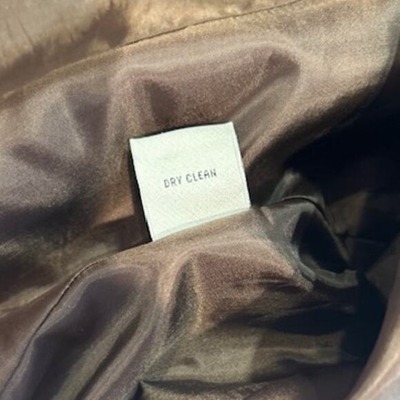 TALBOTS Black Ikat Floral Animal Print Silk Wool Blend Jacket Blazer Women's 16 - Picture 12 of 12